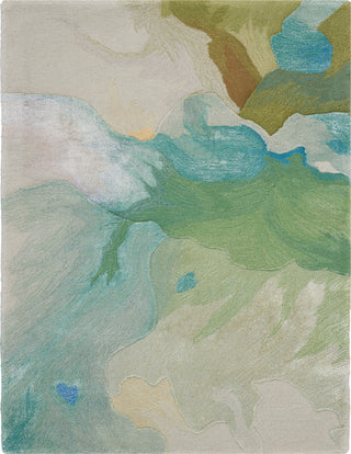 The Rug Corner Nourison Home Nourison Home - Prismatic Sea Foam Area Rug PRS16  