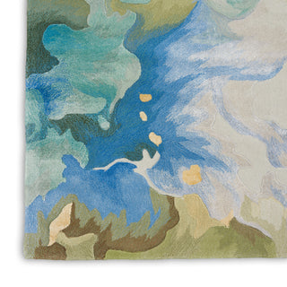 The Rug Corner Nourison Home Nourison Home - Prismatic Sea Foam Area Rug PRS16  