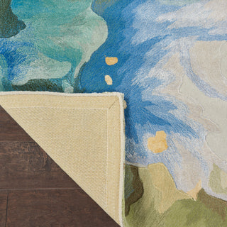 The Rug Corner Nourison Home Nourison Home - Prismatic Sea Foam Area Rug PRS16  