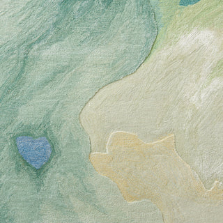 The Rug Corner Nourison Home Nourison Home - Prismatic Sea Foam Area Rug PRS16  