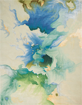 The Rug Corner Nourison Home Nourison Home - Prismatic Sea Foam Area Rug PRS16  