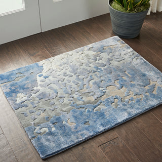 The Rug Corner Nourison Home Prismatic PRS17 DENIM Area Rugs  
