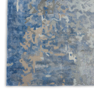 The Rug Corner Nourison Home Prismatic PRS17 DENIM Area Rugs  