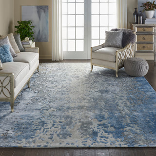 The Rug Corner Nourison Home Prismatic PRS17 DENIM Area Rugs  