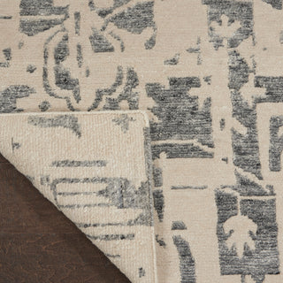 Nourison Home - Silk Shadows Ivory/Grey Area Rug SHA19