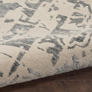 Nourison Home - Silk Shadows Ivory/Grey Area Rug SHA19