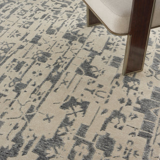 Nourison Home - Silk Shadows Ivory/Grey Area Rug SHA19