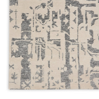Nourison Home - Silk Shadows Ivory/Grey Area Rug SHA19
