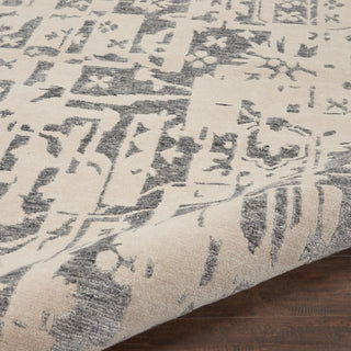 Nourison Home - Silk Shadows Ivory/Grey Area Rug SHA19