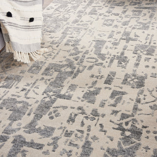 Nourison Home - Silk Shadows Ivory/Grey Area Rug SHA19