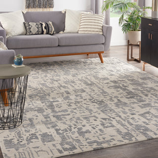 Nourison Home - Silk Shadows Ivory/Grey Area Rug SHA19