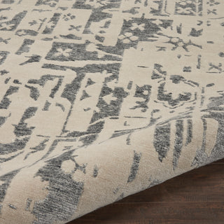 Nourison Home - Silk Shadows Ivory/Grey Area Rug SHA19