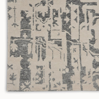 Nourison Home - Silk Shadows Ivory/Grey Area Rug SHA19