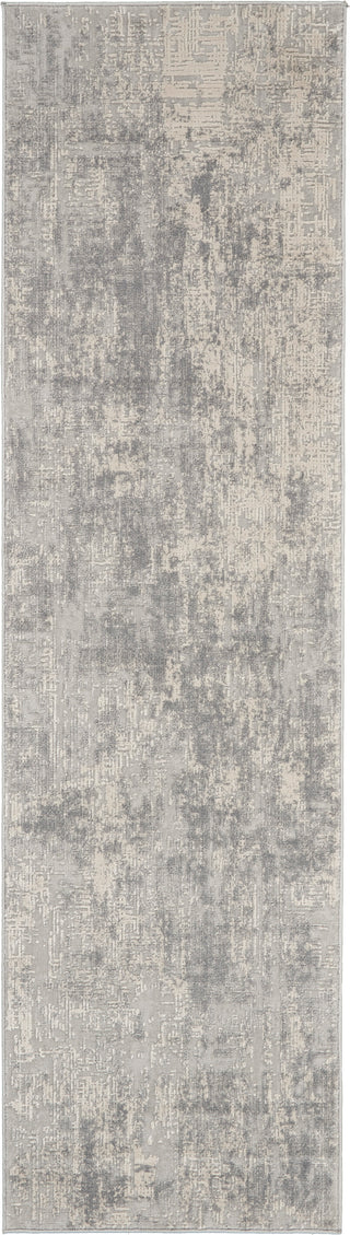 Rustic Textures RUS01 IVSIL Area Rugs