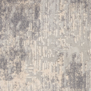 Rustic Textures RUS01 IVSIL Area Rugs