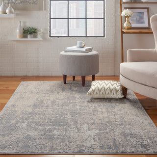 Rustic Textures RUS01 IVSIL Area Rugs