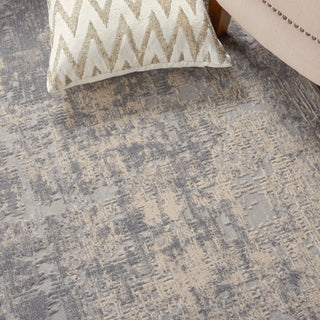 Rustic Textures RUS01 IVSIL Area Rugs