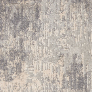 Rustic Textures RUS01 IVSIL Area Rugs
