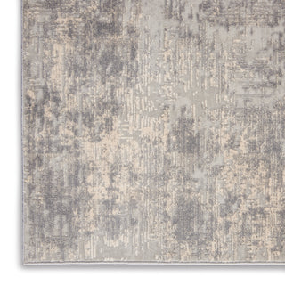 Rustic Textures RUS01 IVSIL Area Rugs