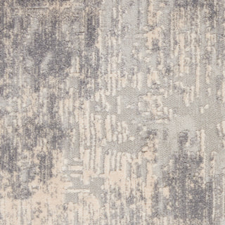 Rustic Textures RUS01 IVSIL Area Rugs