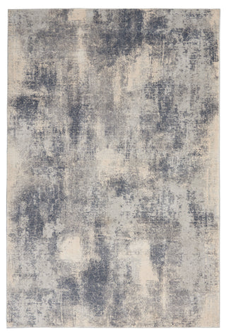Nourison Home - Rustic Textures Blue/Ivory Area Rug Rust02