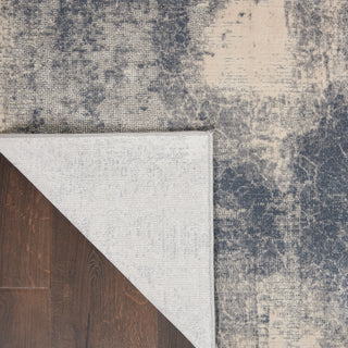 Nourison Home - Rustic Textures Blue/Ivory Area Rug Rust02