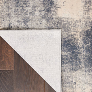 Nourison Home - Rustic Textures Blue/Ivory Area Rug Rust02