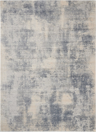 Nourison Home - Rustic Textures Blue/Ivory Area Rug Rust02