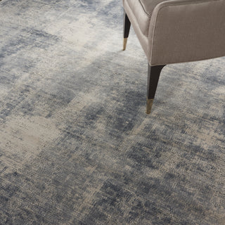 Nourison Home - Rustic Textures Blue/Ivory Area Rug Rust02