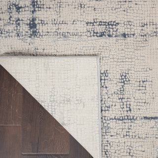 The Rug Corner Nourison Home Rustic Textures RUS06 IVBLU Area Rugs  