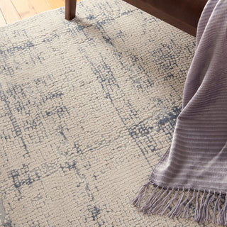 The Rug Corner Nourison Home Rustic Textures RUS06 IVBLU Area Rugs  