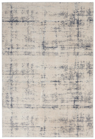 The Rug Corner Nourison Home Rustic Textures RUS06 IVBLU Area Rugs  
