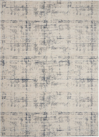 The Rug Corner Nourison Home Rustic Textures RUS06 IVBLU Area Rugs  