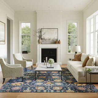 The Rug Corner Nourison Home Passion PSN01 NAVY Area Rugs  