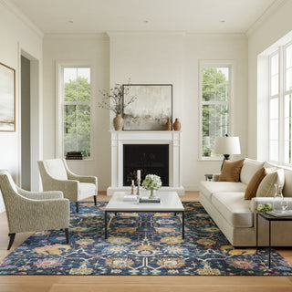 The Rug Corner Nourison Home Passion PSN01 NAVY Area Rugs  