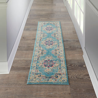 The Rug Corner Nourison Home Passion PSN03 LTBLU Area Rugs  