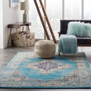 The Rug Corner Nourison Home Passion PSN03 LTBLU Area Rugs  