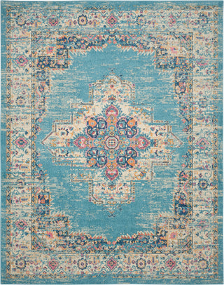The Rug Corner Nourison Home Passion PSN03 LTBLU Area Rugs  