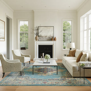 The Rug Corner Nourison Home Passion PSN03 LTBLU Area Rugs  