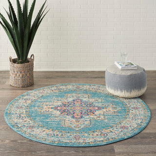 The Rug Corner Nourison Home Passion PSN03 LTBLU Area Rugs  
