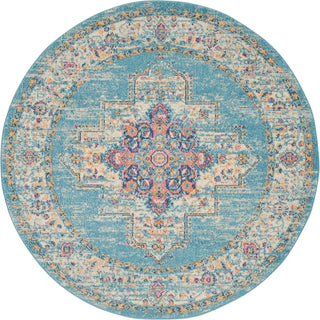 The Rug Corner Nourison Home Passion PSN03 LTBLU Area Rugs  