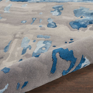 The Rug Corner Nourison Home Prismatic PRS10 BLGRY Area Rugs  