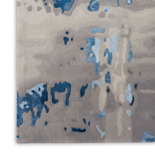 The Rug Corner Nourison Home Prismatic PRS10 BLGRY Area Rugs  