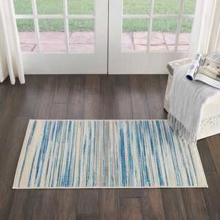 The Rug Corner Nourison Home Jubilant JUB04 BLUE Area Rugs  