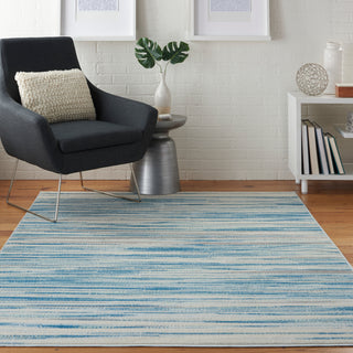 The Rug Corner Nourison Home Jubilant JUB04 BLUE Area Rugs  