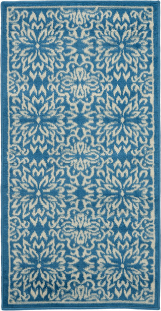 The Rug Corner Nourison Home Jubilant JUB06 IVBLU Area Rugs  