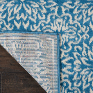 The Rug Corner Nourison Home Jubilant JUB06 IVBLU Area Rugs  