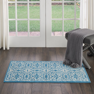 The Rug Corner Nourison Home Jubilant JUB06 IVBLU Area Rugs  