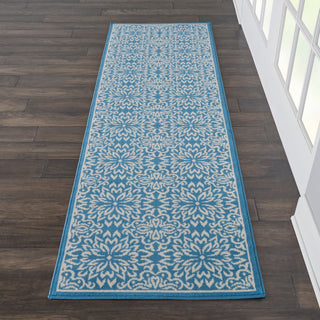 The Rug Corner Nourison Home Jubilant JUB06 IVBLU Area Rugs  