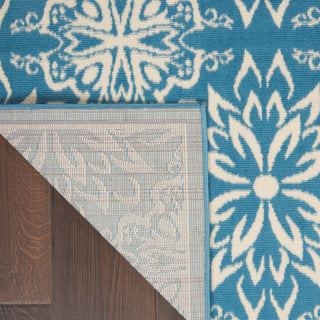 The Rug Corner Nourison Home Jubilant JUB06 IVBLU Area Rugs  